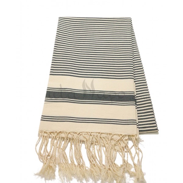 Fouta towel striped Ziwane Fir tree