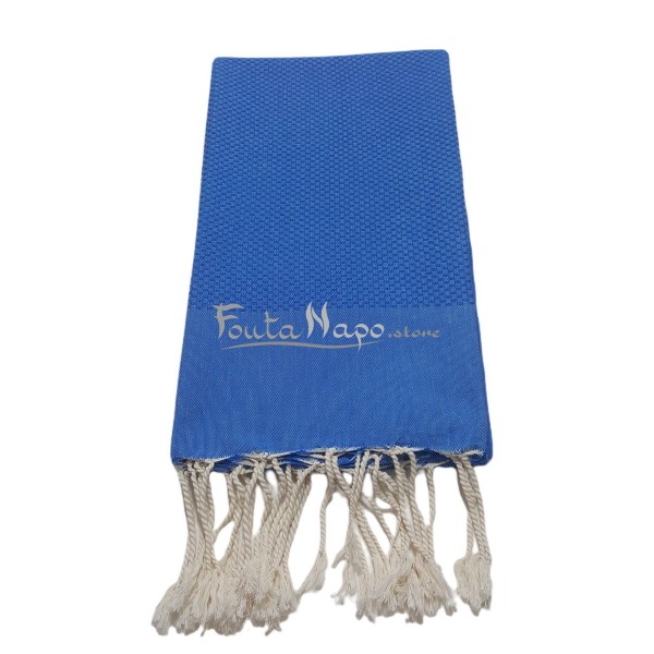 Fouta Towel Honeycomb Blue Royal