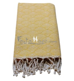 Fouta Towel Jacquard Astro Mandarin