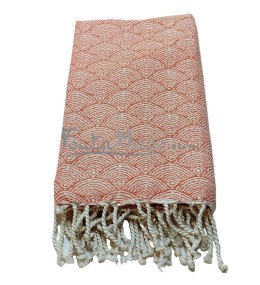 Fouta Jacquard Astro Pêche