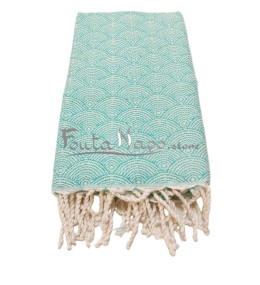 Fouta Towel Jacquard Astro Limpet shell