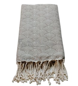 Fouta Towel Jacquard Astro Beige