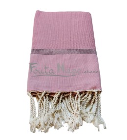 Fouta Natté Incarnadin