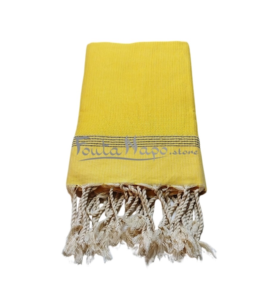 Fouta towel Matted Yellow