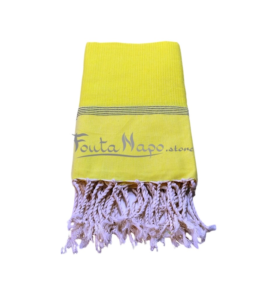 Fouta Natté Lemon