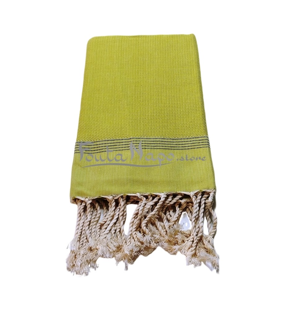 Fouta Natté Moutarde