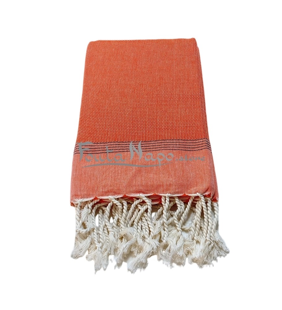 Fouta towel Matted Orange