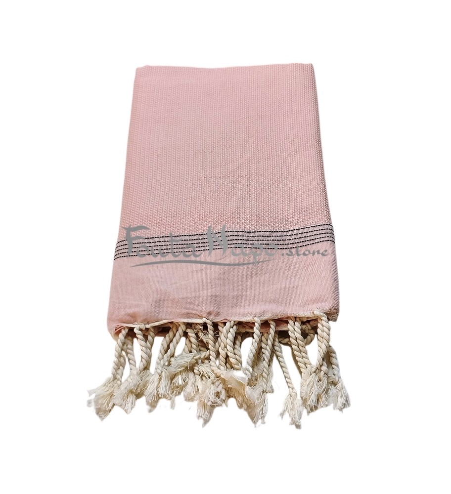 Fouta towel Matted Flesh pink