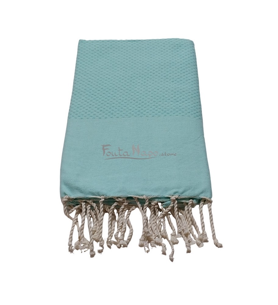 Fouta Towel Honeycomb Acqua