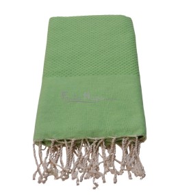 Fouta Nid d'abeille Anis