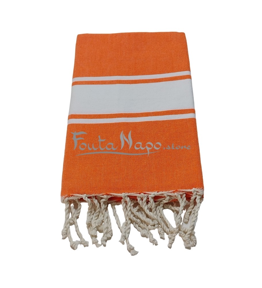 Fouta Hammamet Orange mangue