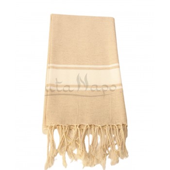 Fouta Hammamet Beige chiné