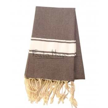 Fouta Hammamet Gris foncé