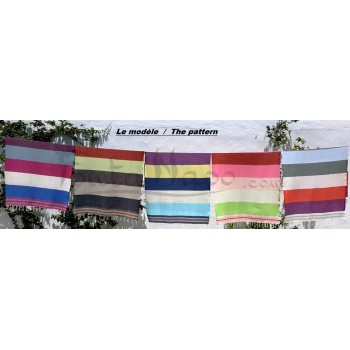 Fouta Towel Honeycomb 5 colors Navy & Grey